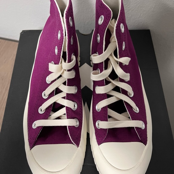 NWT Converse Chuck Taylor All Star Lugged 2.0 - Mysthic Orchid Color - A03701C - Picture 8 of 12